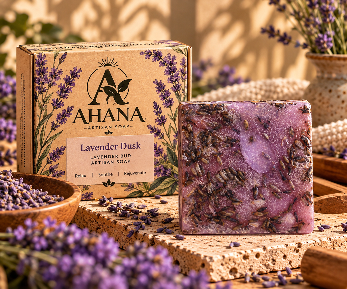 AHANA Lavender Dusk — Lavender Bud Artisan Soap
