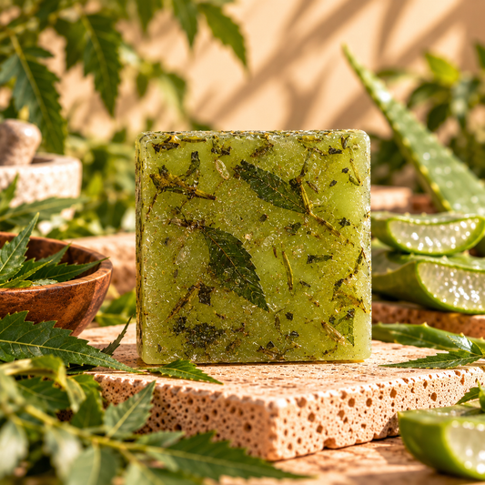 AHANA Botanical Duo — Neem & Aloe + Sunlit Botanica Soaps
