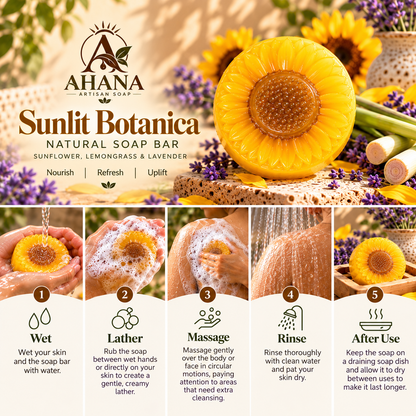 AHANA Botanical Duo — Neem & Aloe + Sunlit Botanica Soaps