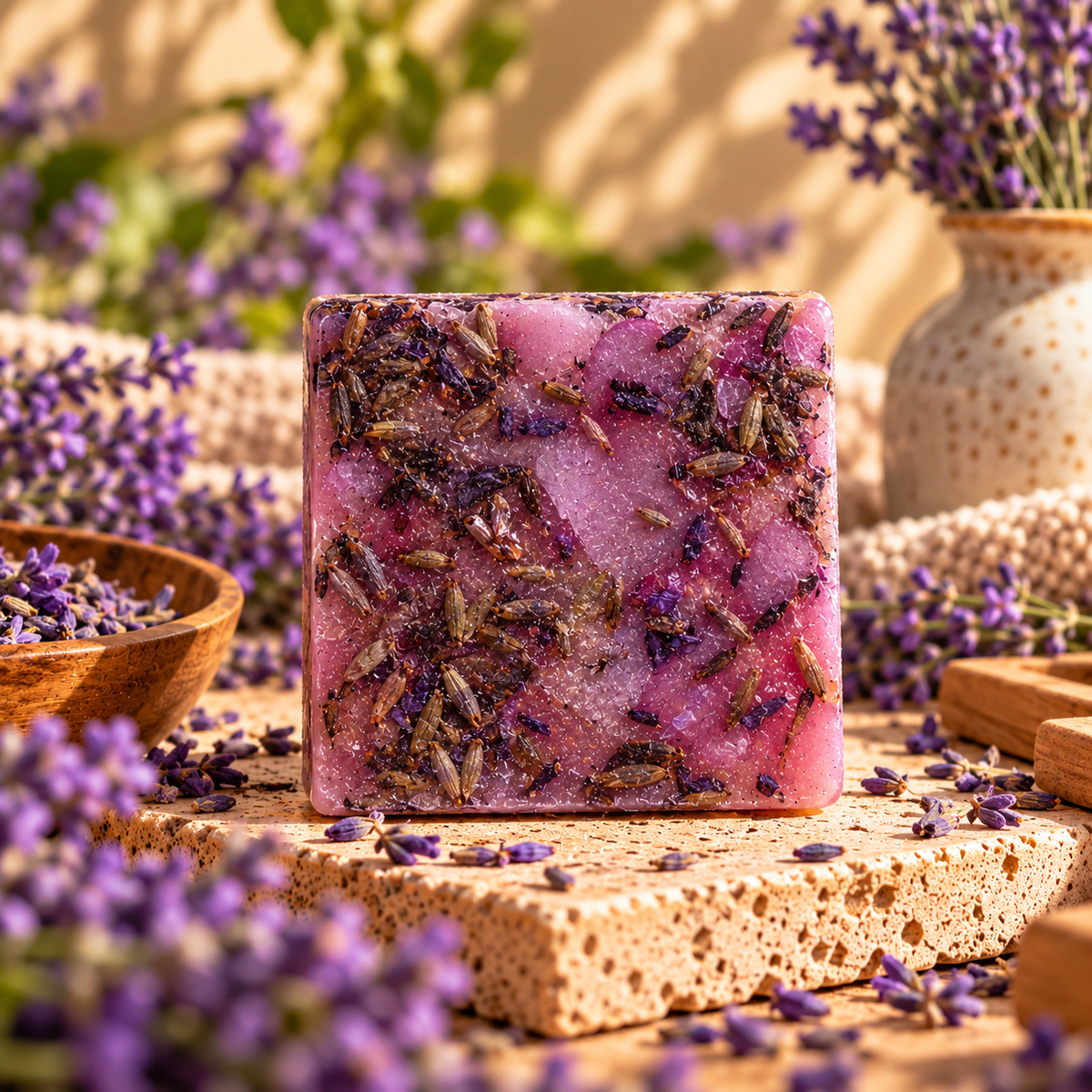 AHANA Lavender Dusk — Lavender Bud Artisan Soap