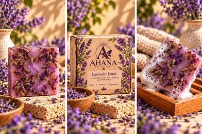 AHANA Lavender Dusk — Lavender Bud Artisan Soap